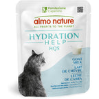 Almo Nature HQS Hydration Help cat food pouch front view for feline urinary health.
