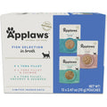 Applaws Fish Variety Wet Cat Food Mousse twelve pack box front view