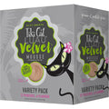 Tiki Pets Tiki Cat Velvet Mousse variety pack front view pouch packaging