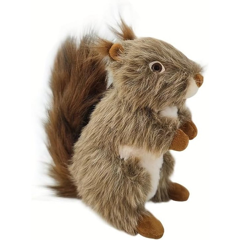Accio Adorable Plush Squirrel Dog Toy front view interactive pet chew companion