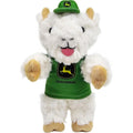 Pets First John Deere goat plush toy front view showing green jersey.