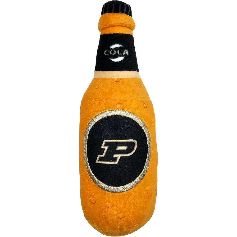 Pets First Purdue Boilermakers beer bottle plush toy front view