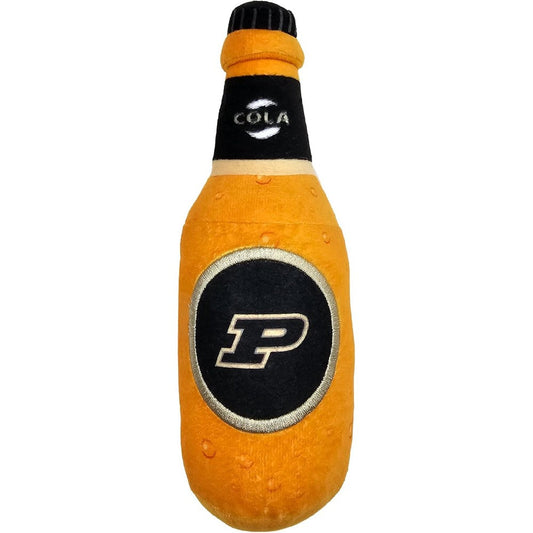 Pets First Purdue Boilermakers beer bottle plush toy front view