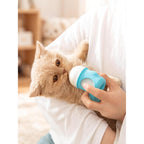 GÃ©nÃ©rique Ergonomic Pet Nursing Bottle, 20milliliter Slow Flow Silicone Feeder For Kittens And Puppies, Easy Clean Feeding Kit For Small Animals, Blue
