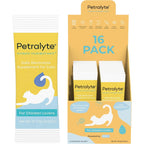 Petralyte Cat Hydration Electrolyte and Cat Joint Supplement front packaging showing chicken flavor