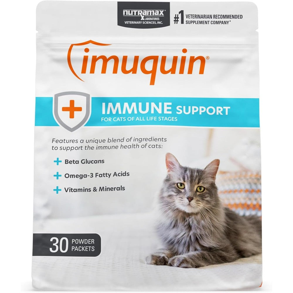 Nutramax Imuquin immune health powder packets front view
