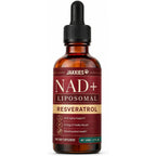 Jakkies NAD+ liquid drops for cats front view bottle showing premium feline immunity supplement