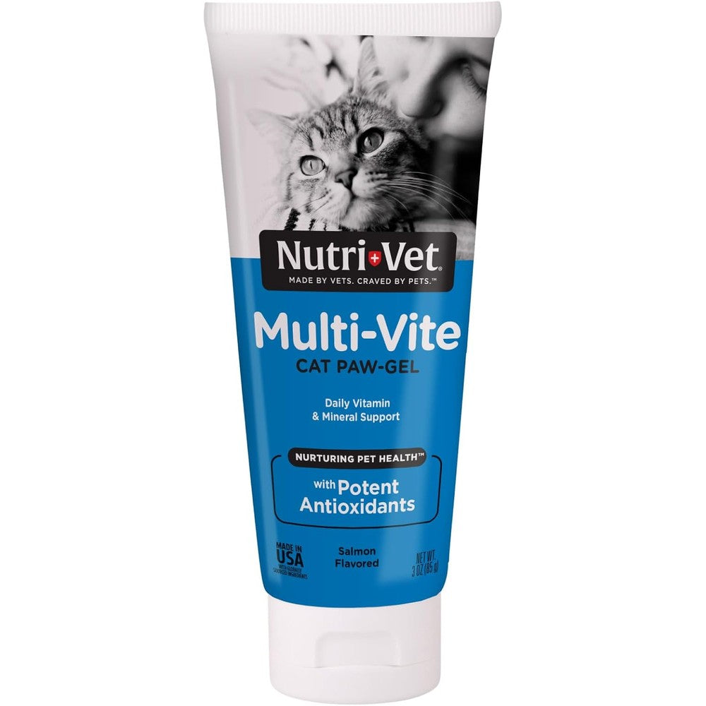 Nutri-Vet Multi-Vite Paw Gel front view packaging tube