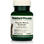 Standard Process Feline Renal Support front view bottle packaging