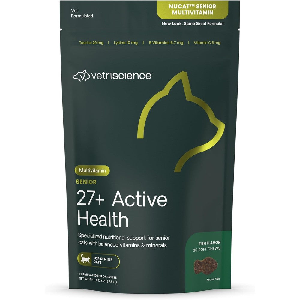 VetriScience Senior 27 Plus Active Health Chews front packaging view