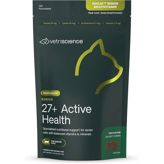 VetriScience Senior 27 Plus Active Health Chews front packaging view