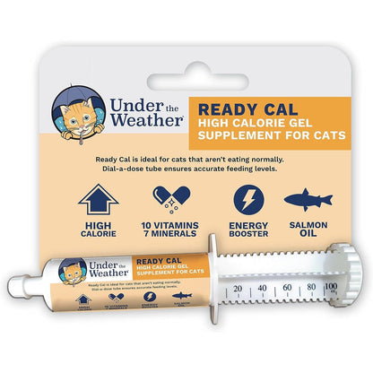 Under The Weather Ready Cal cat supplement front view