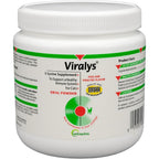 Vetoquinol Viralys L-Lysine supplement powder front view bottle packaging