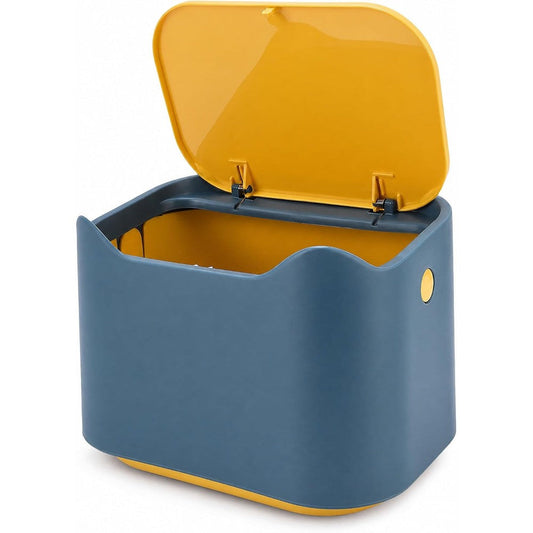 Atorse Jiawu cat litter trash can front view with airtight lid