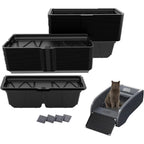 Joregobo 25 Pieces Disposable Waste Receptacles Compatible With Nature's Miracle 2nd Edition And LitterMaid 3rd Edition Automatic Cat Litter Boxes - Image 1