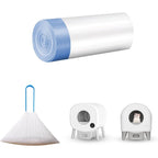 BCHARYA Extra Large Cat Litter Box Liners front view of the packaging roll.