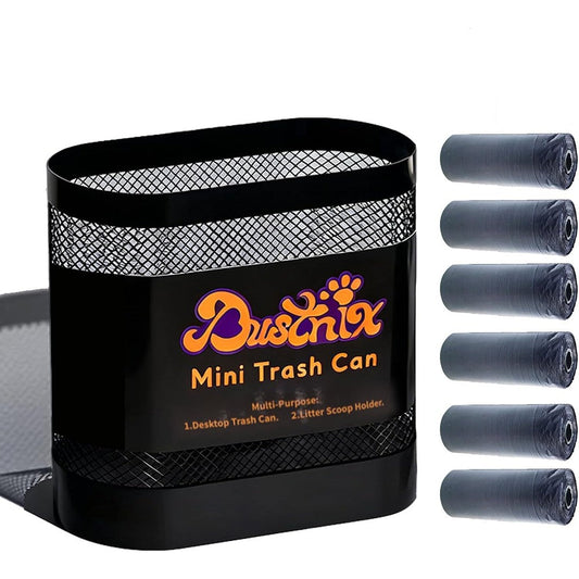 Dustnix universal metal cat litter scoop holder front view