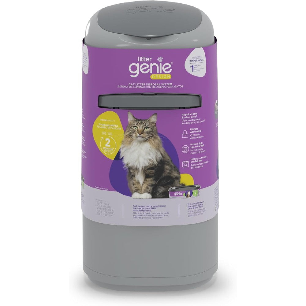 Litter Genie Design Pail front view