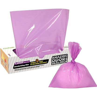 Covfresh odor sealing cat litter bags front view of packaging box