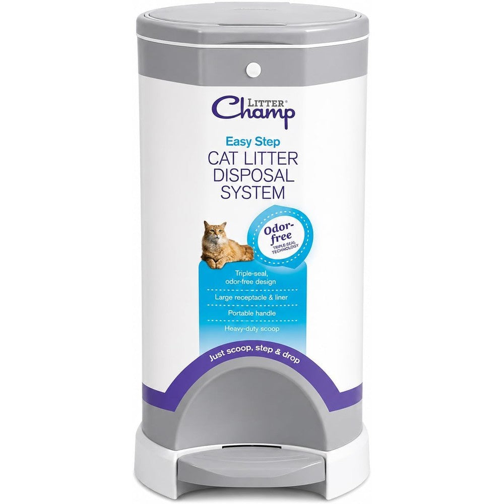 Lucky Champ cat litter disposal system front view