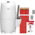 Red Rocket Kitty Twist R Plus cat litter disposal system front view