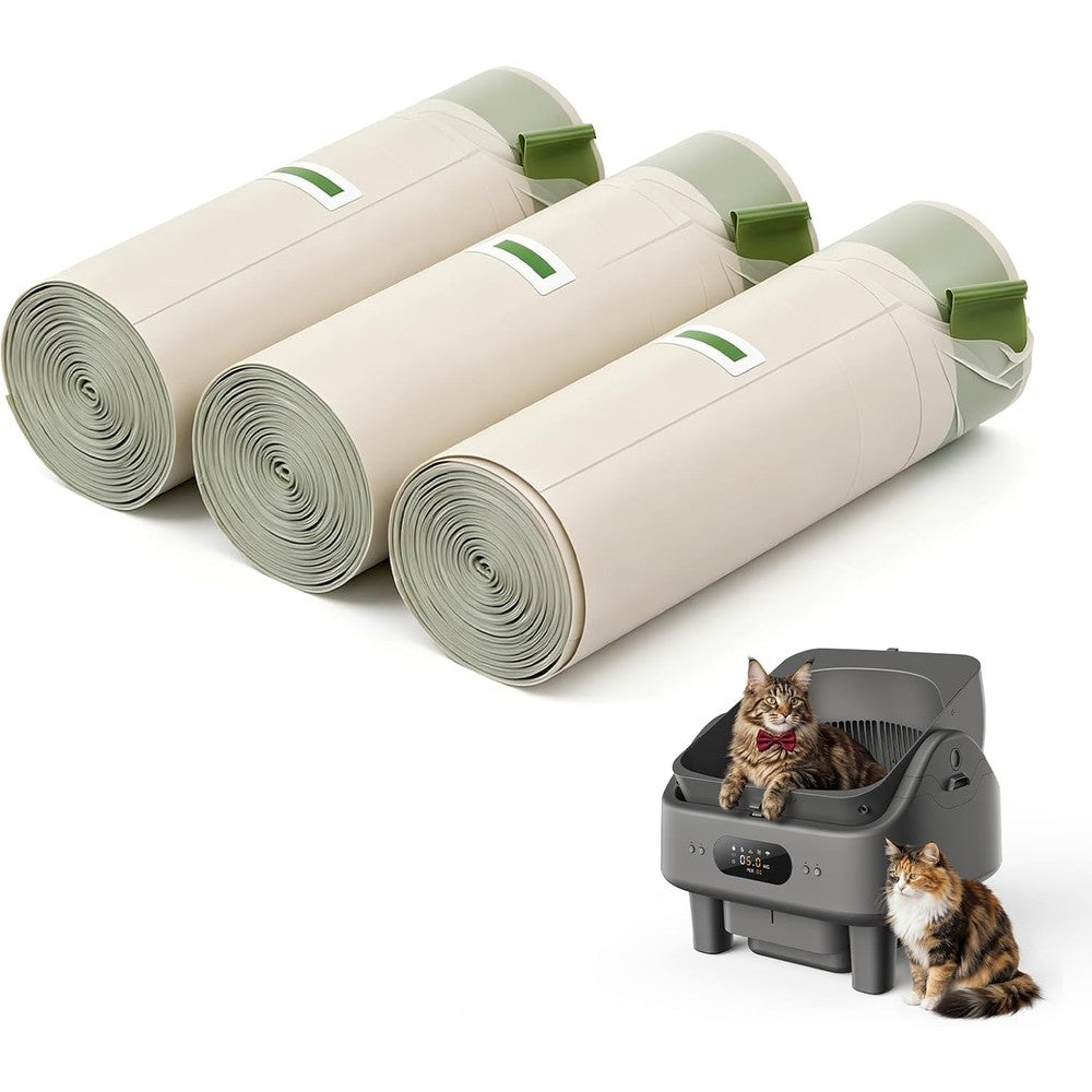 Cypcat M3 Pro replacement waste bags front view 60 pack