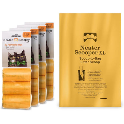 Neater Pets Neater Scooper XL refill bags front view