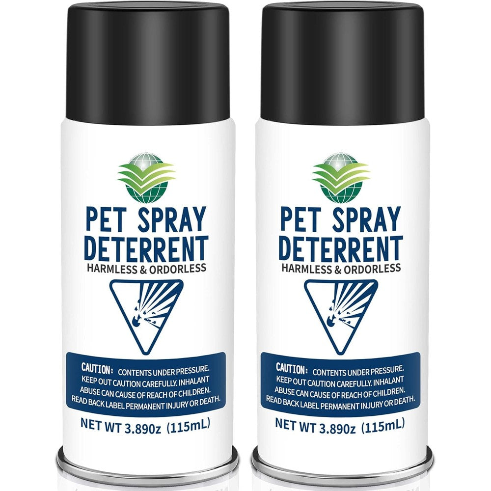 Diloqio cat spray deterrent system refill two pack front view for automatic pet training.