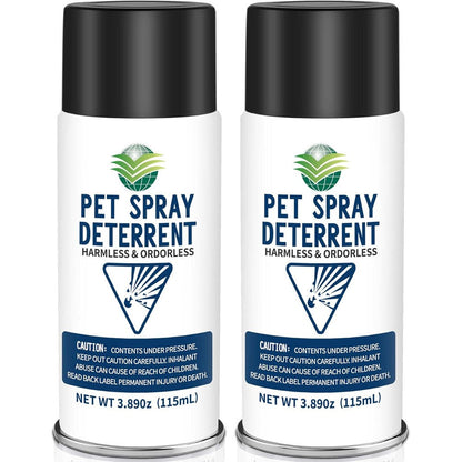 Diloqio cat spray deterrent system refill two pack front view for automatic pet training.