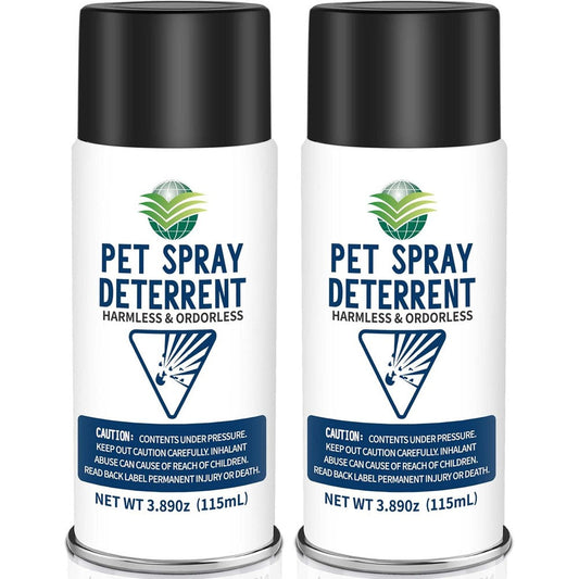 Diloqio cat spray deterrent system refill two pack front view for automatic pet training.