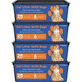 MonyRoost cat litter refill bags four pack front view displaying the packaging box.