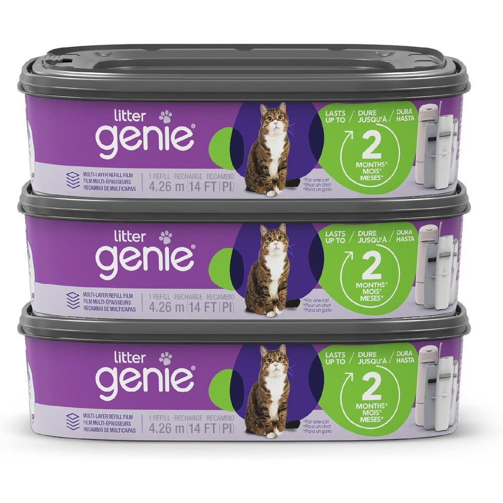 Litter Genie standard refill bags front view packaging