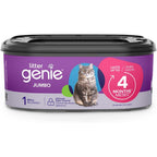 Litter Genie Jumbo Refill Bag packaging front view showcasing ultimate odor control features.