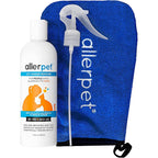 Allerpet cat dander remover liquid solution front view product bottle
