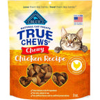 Blue Buffalo True Chews Natural Chewy Cat Treats Made In The USA Premium Chicken Recipe Wholesome Bites In A Three Ounce Resealable Bag