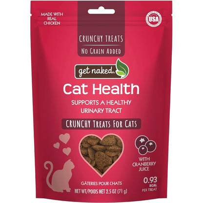 Get Naked Urinary Health Crunchy Treats For Cats Cranberry Juice Formula Grain Free Dental Care Chicken Flavor One Pouch Two Point Five Ounce