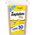 Temptations classic crunchy and soft cat treats front view packaging