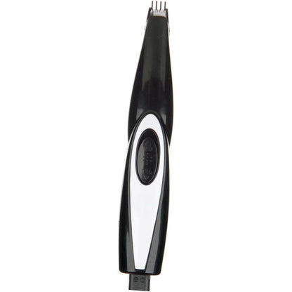 Hotaden electric pet clippers front view of the black quiet grooming trimmer