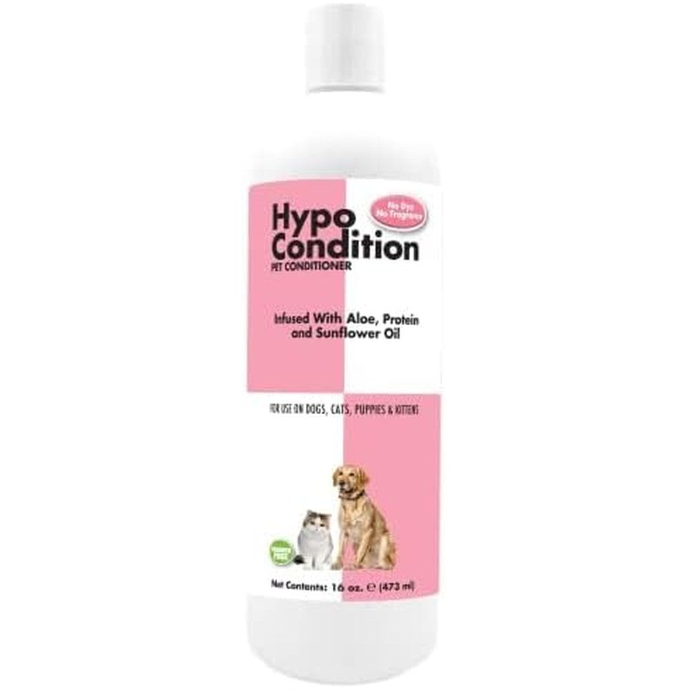 Showseason Hypo-Condition Pet Conditioner front view bottle for sensitive pet grooming