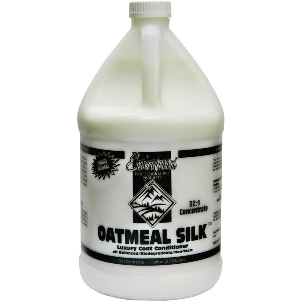 Envirogroom Oatmeal Silk Conditioner front view gallon jug