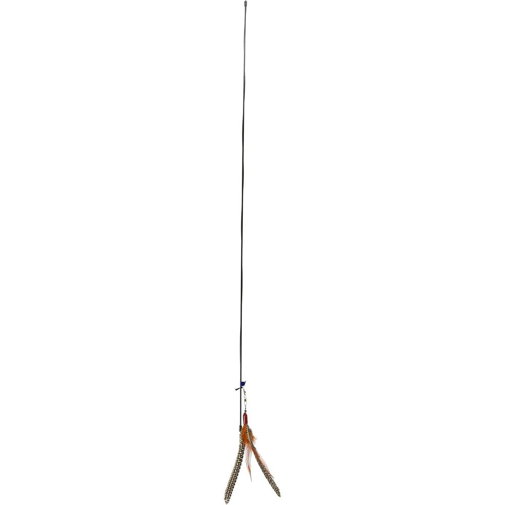 GoCat Da Bird Single Pole Teaser front view cat toy