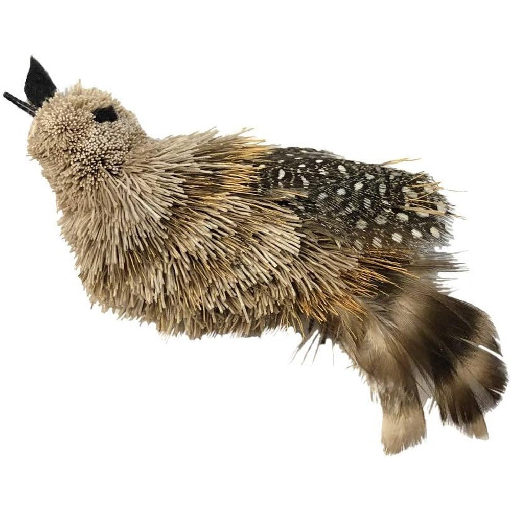 GoCat Da Birdie interactive cat teaser wand refill front view natural feather attachment