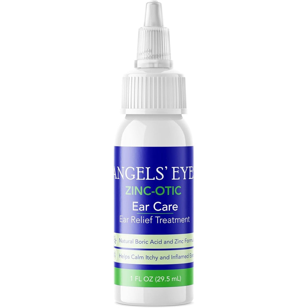 Rooted Earth Farm Angels' Eyes Zinc-Otic ear relief treatment bottle front view