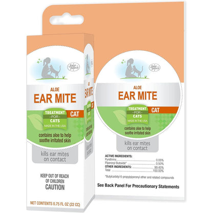 Four Paws Healthy Promise Soothing Aloe Ear Mite Remedy front view