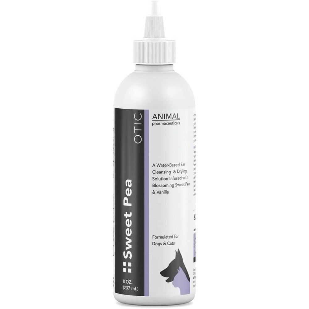 Animal Pharmaceuticals Sweet Pea Otic Cleaner front view bottle packaging