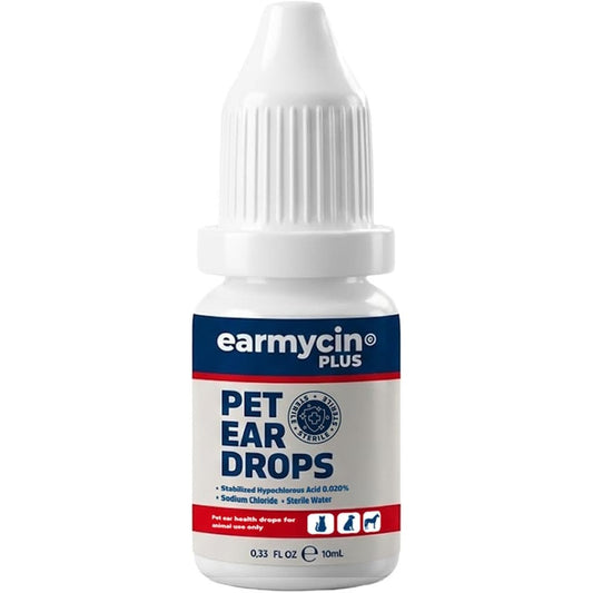 Vetenix Earmycin ear infection treatment drops front view