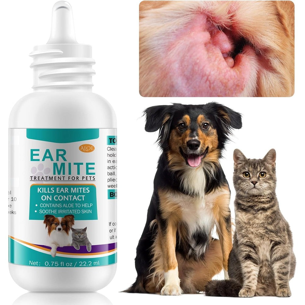 Fanshi ear treatment for dogs and cats front view