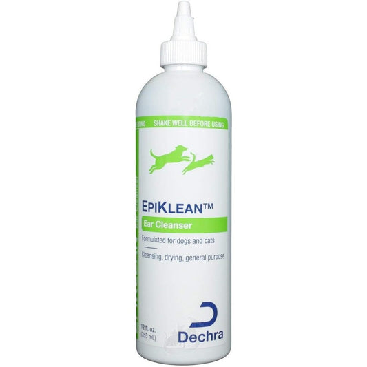 Dechra EpiKlean Ear Cleanser for Cats and Dogs 12 Fluid Ounces front view