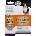 Four Paws aloe ear mite treatment bottle front view pet care remedy