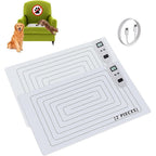 Seerway 2 Pack Rechargeable Pet Shock Mats For Dogs And Cats 22 Inch By 14 Inch Electronic Training Pad For Furniture Protection